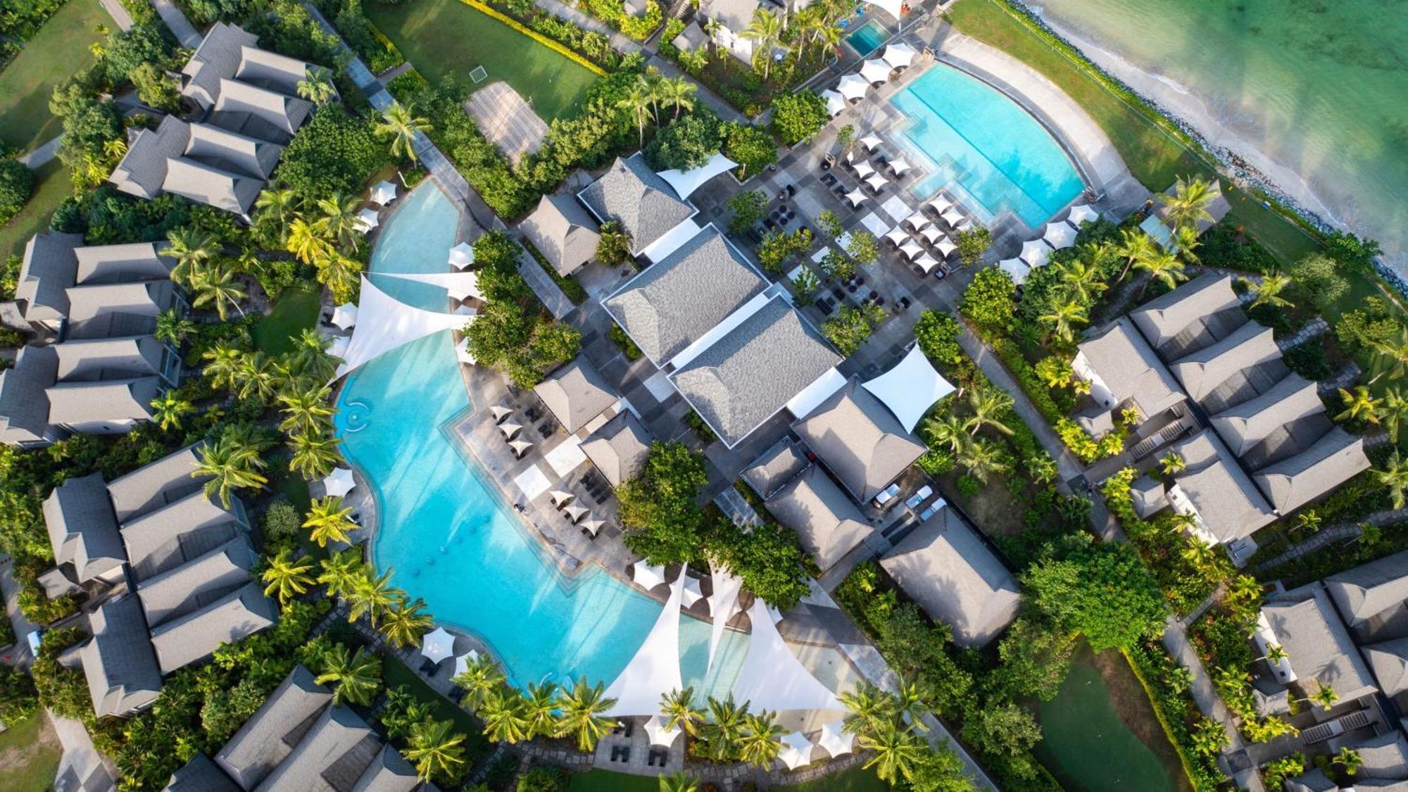Intercontinental Fiji Golf Resort & Spa By Ihg Natadola Extérieur photo Aerial view of the resort