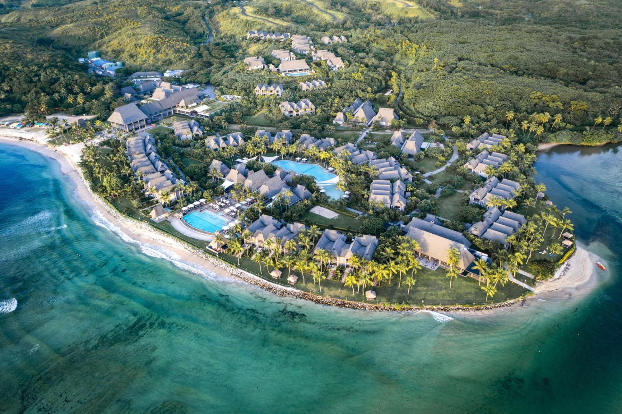 Intercontinental Fiji Golf Resort & Spa By Ihg Natadola Extérieur photo Aerial view of the resort